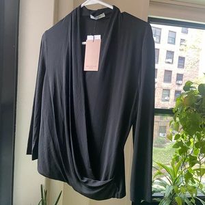 MM Lafleur  The Deneuve Top - S- NWT - Black